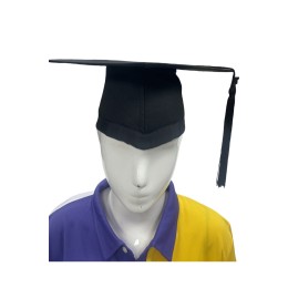 【Custom Black Square-Top Tassel Graduation Cap】|All-Black Design|Stiff Square Hat Top|Graduation Cap Design|Long Tassel Attached on the Right|Personalized Graduation Cap|Graduation Cap Specialty Store GGC029 【Custom Black Square-Top Tassel Graduation Cap】|All-Black Design|Stiff Square Hat Top|Graduation Cap Design|Long Tassel Attached on the Right|Personalized Graduation Cap|Graduation Cap Specialty Store GGC029